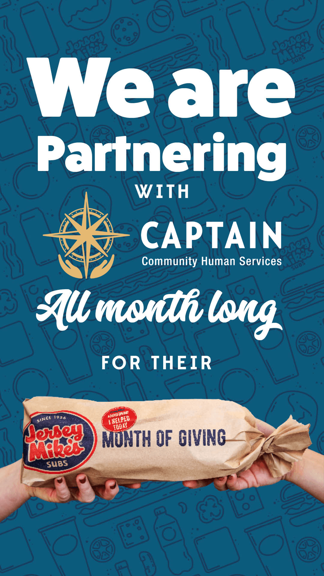 Eat a Sub, Change a Life Jersey Mike's Month of Giving