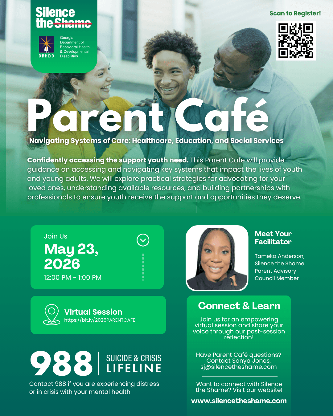 May 23rd: Parent Cafe Series