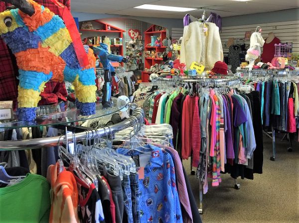 Large Children's Clothing Area