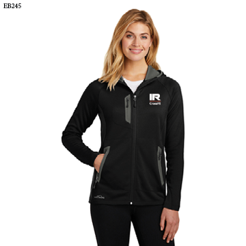 Eddie Bauer ® Ladies Sport Hooded Full-Zip Fleece Jacket
