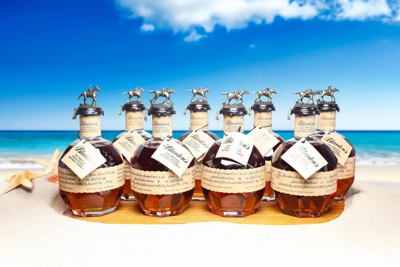 Blanton's Single Barrel Complete Horse Race Collection