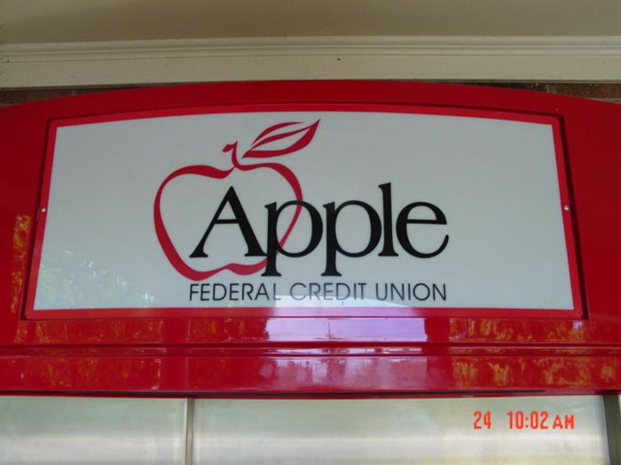 Apple Storefront Sign