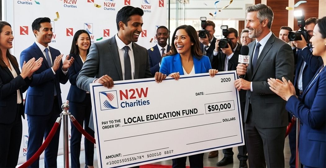 Giant Phony Check