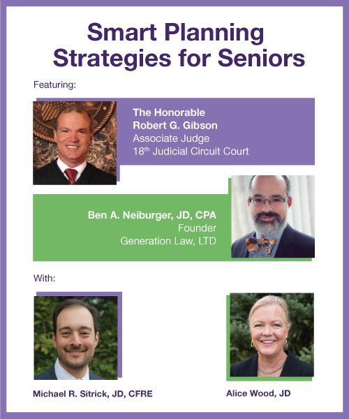 DuPage Foundation Webinar Delivers Valuable Estate and Charitable Planning Strategies for Seniors 