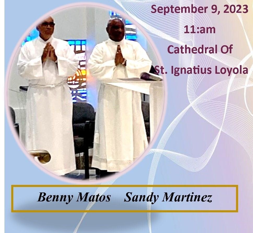 Two men answer call to serve as deacons