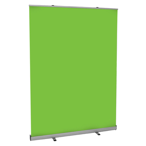 Mosquito 1500 Retractable Banner Stand with Green Screen