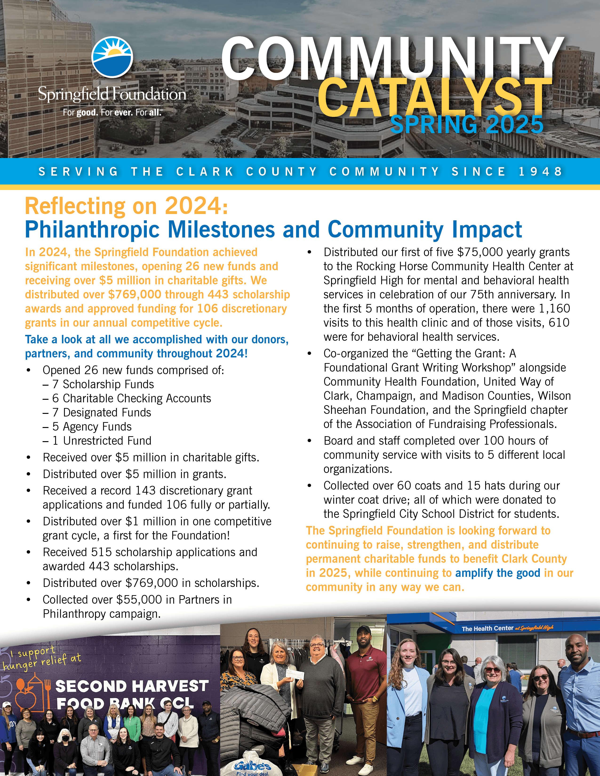 2025 Spring Newsletter