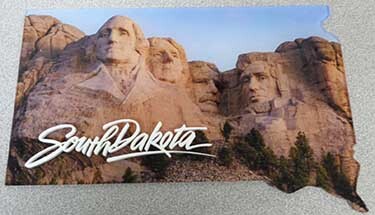 South Dakota Plaque-Mount Rushmore