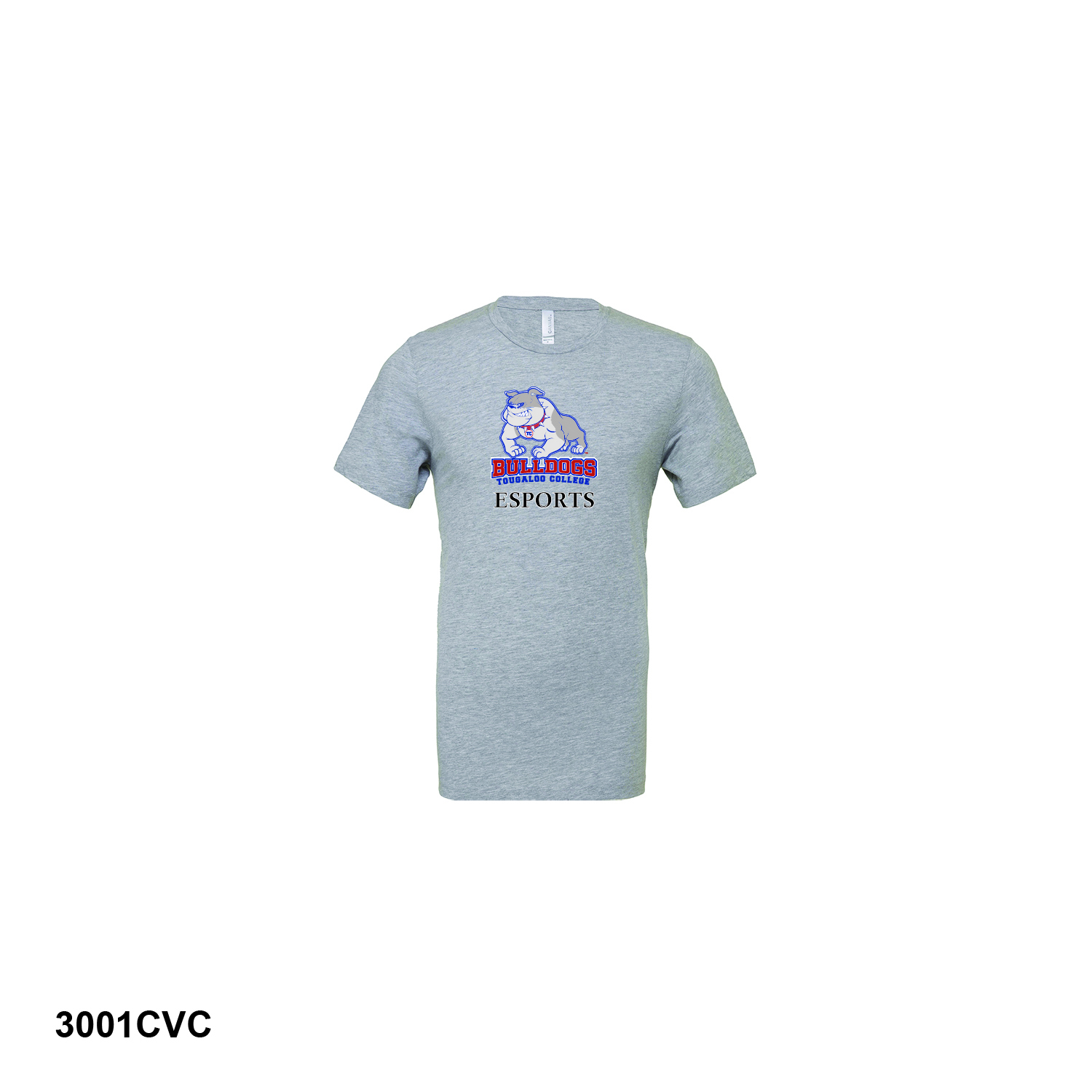 TOUGALOO COLLEGE  Bella + Canvas Unisex Heather CVC T-Shirt