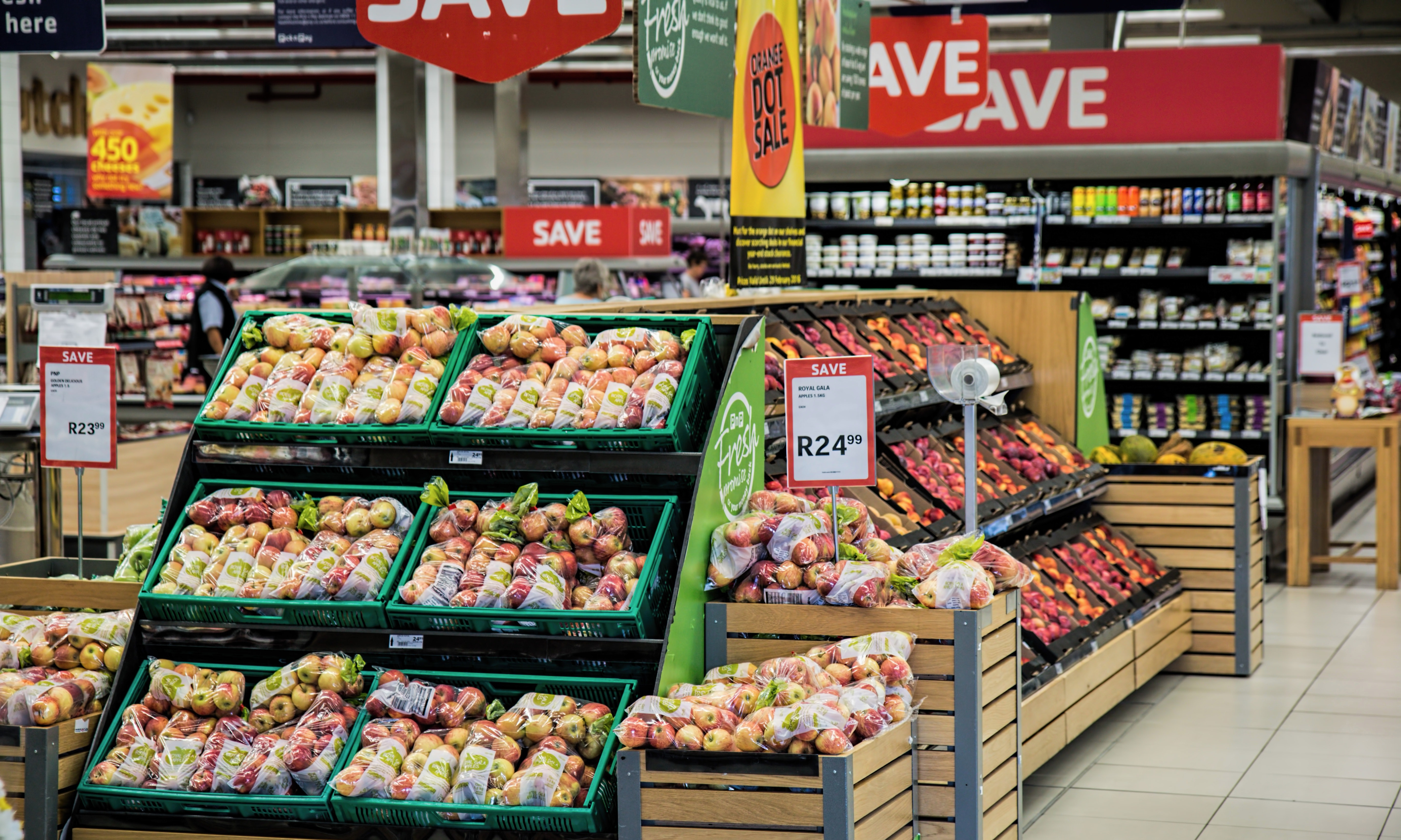 grocery store sales