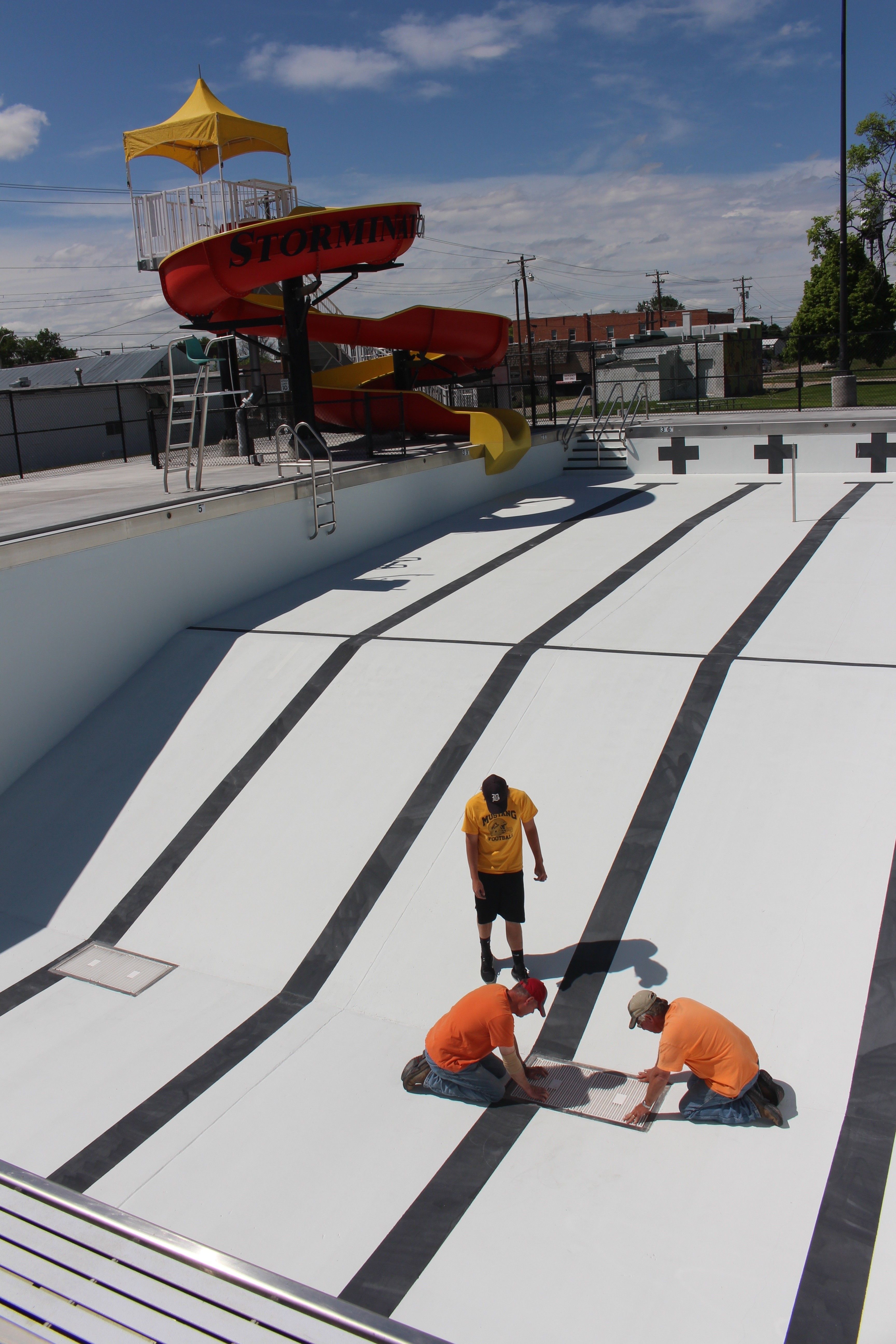Time to ready pools and review pool procedures