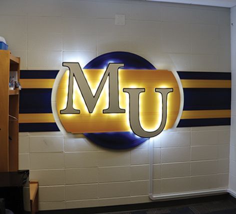 Lighted Sign Example