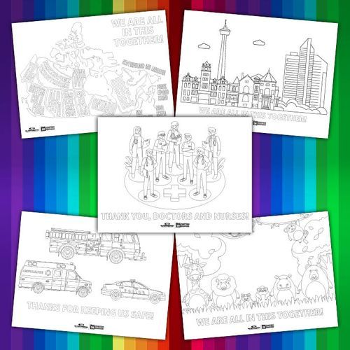 OCP Large Colouring Sheets Order