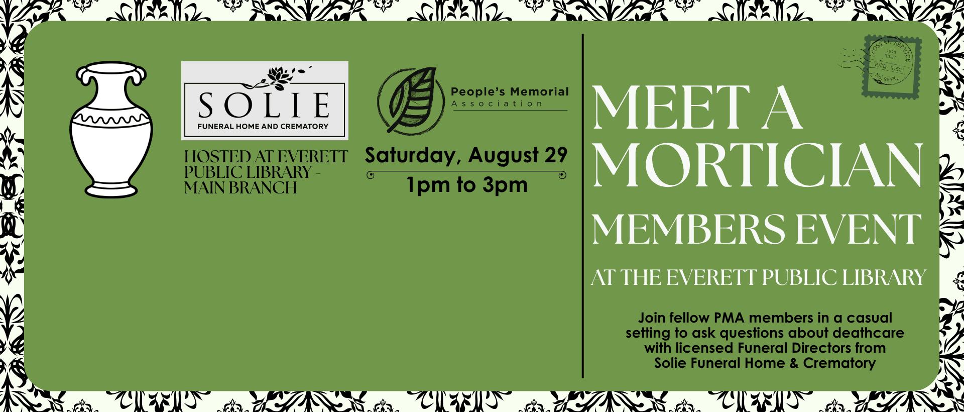 Meet A Mortician Event in Everett