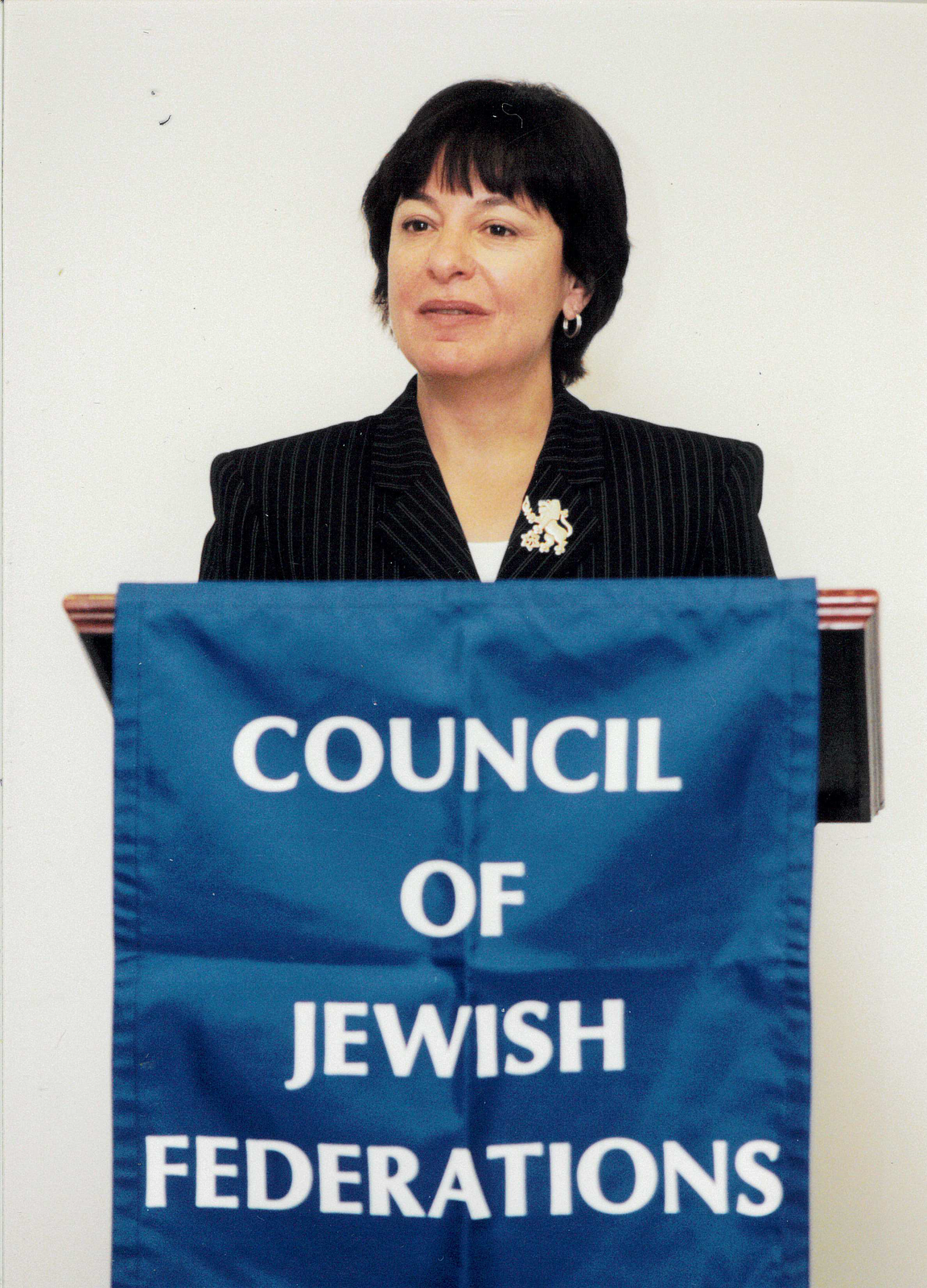Michele representing the Council of Jewish Federations.
