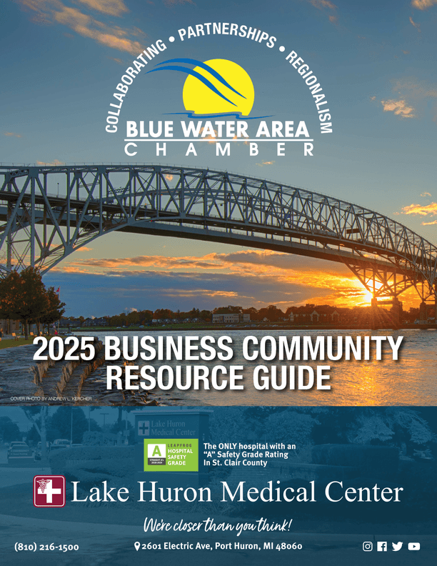 2025 - Blue Water Area Chamber Business & Community Resource Guide