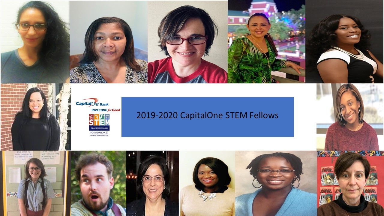 2019-2020 CapitalOne STEM Teaching Fellows