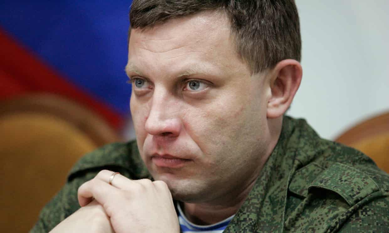 Rebel leader Alexander Zakharchenko killed in explosion in Ukraine.