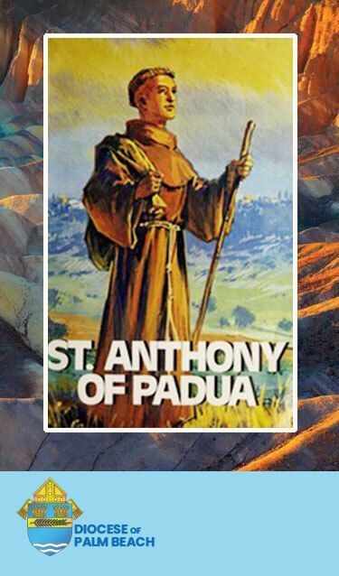 St. Anthony Padua Prayer Card