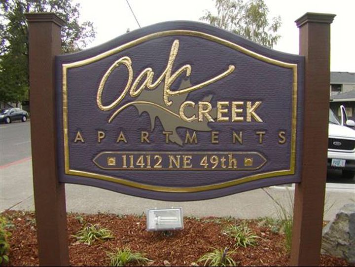 Oak Creek Monument Sign