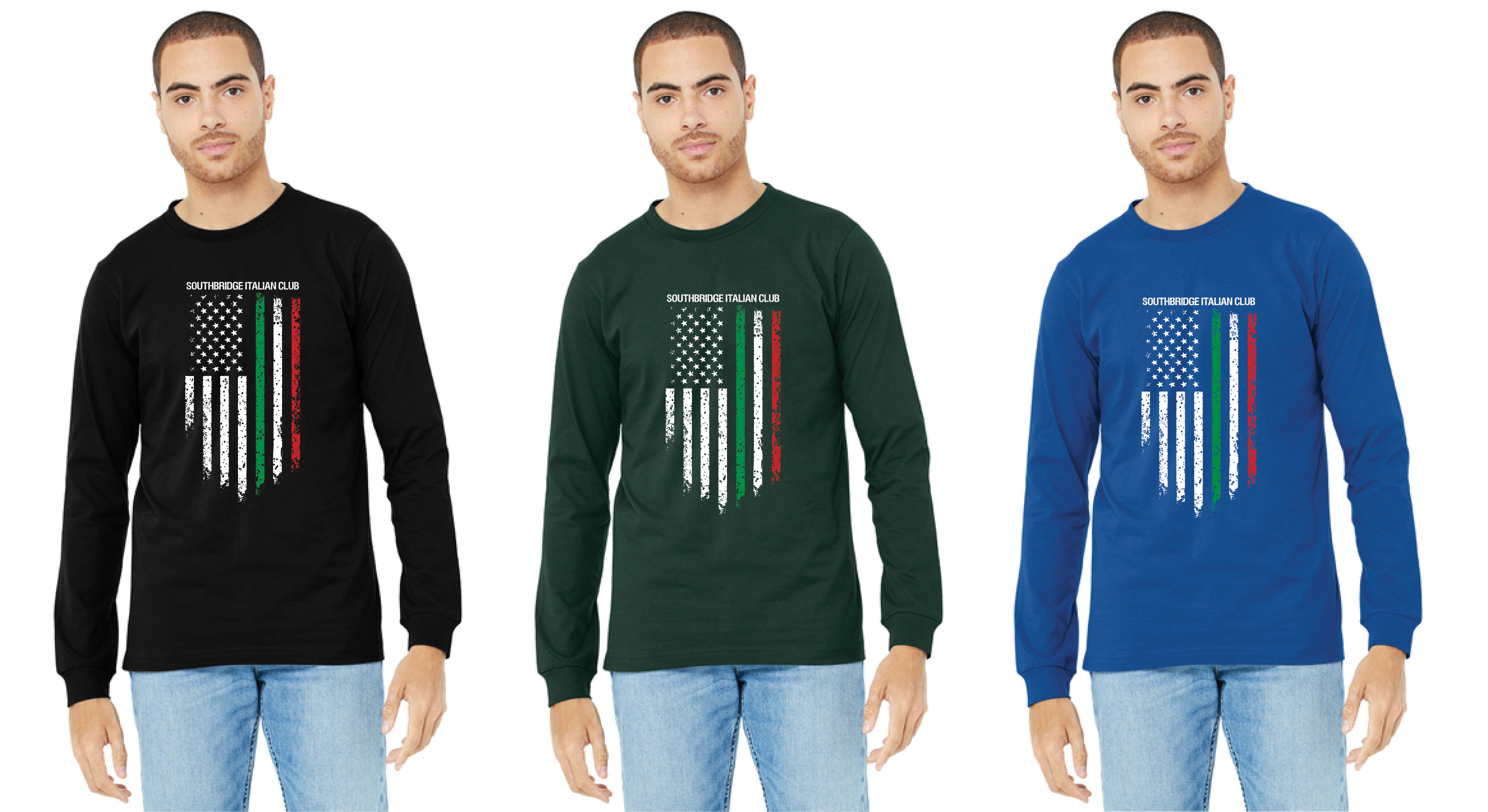 BELLA+CANVAS® Unisex Jersey Long Sleeve Tee (Logo 4)