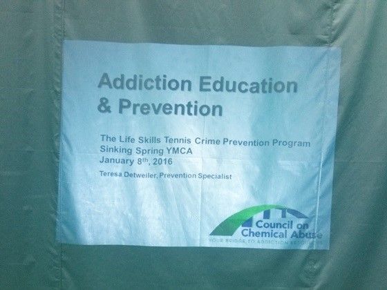 Set Point Tennis Crime and Chemical Prevention Tennis Program, Berks County Council on Chemical Abuse