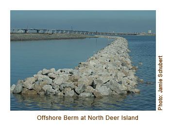 Offshore Berm at North Deer Island