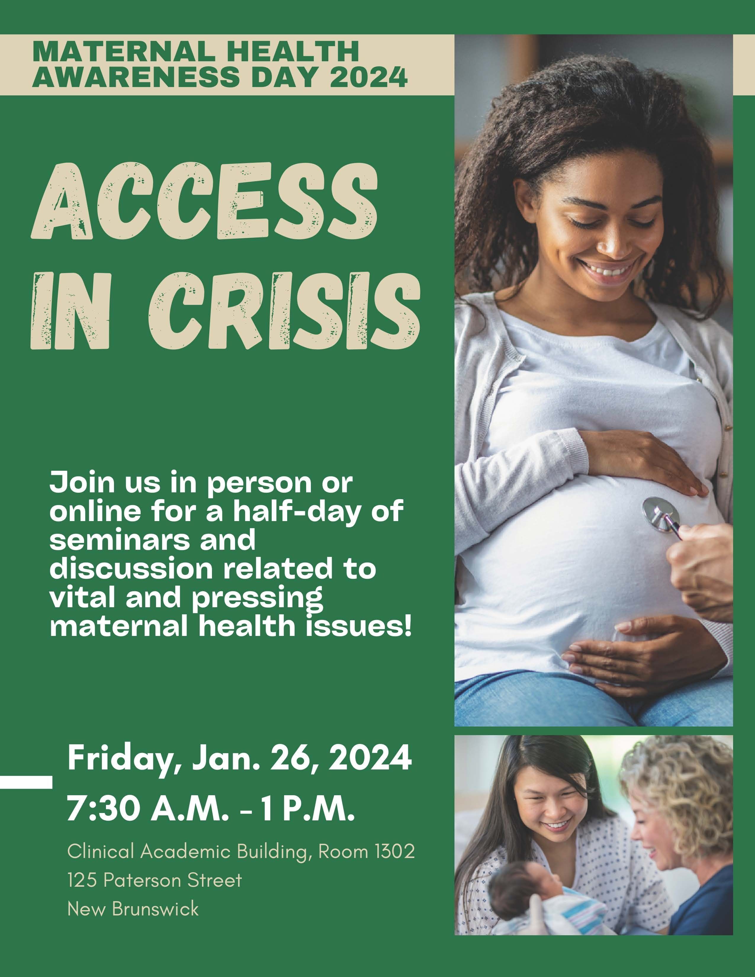 Access in Crisis: Maternal Health Awareness Day 2024
