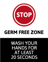 Stop Germ Free Zone