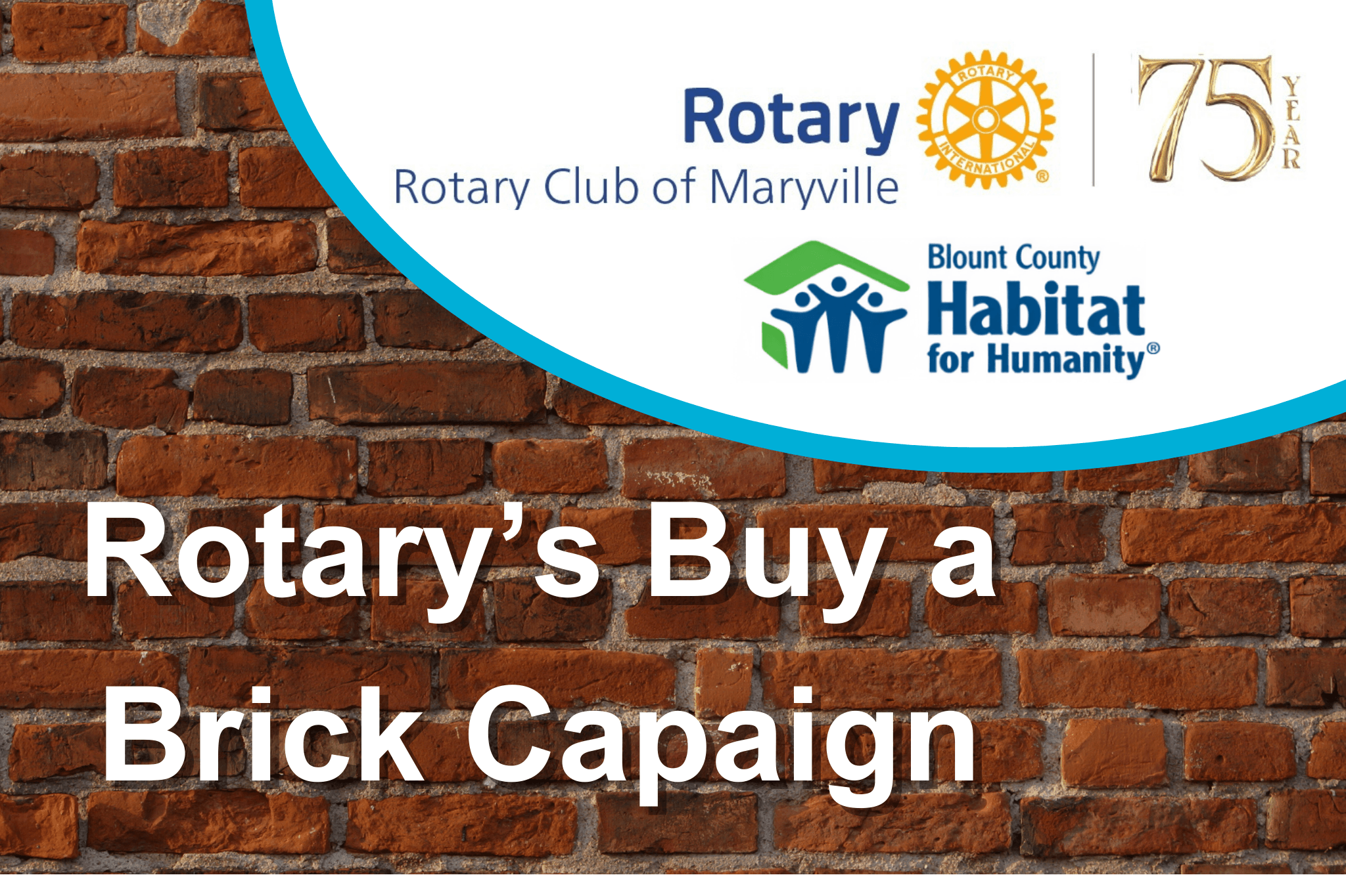 Rotary’s Buy a Brick Campaign