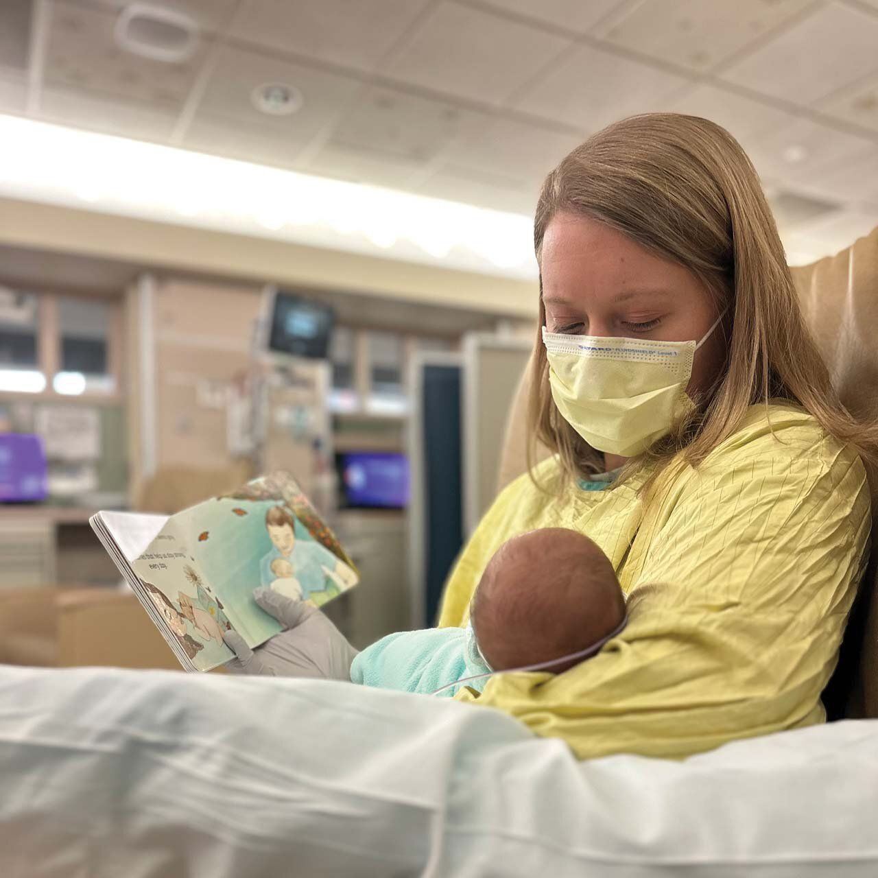 Why Volunteers Are Reading to Babies at HCMC - Mpls.St.Paul Magazine