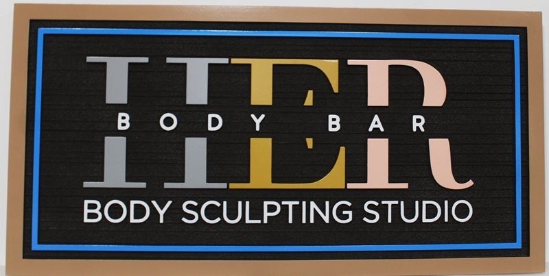 SA28845 - Carved Sign for "Her Body Bar"