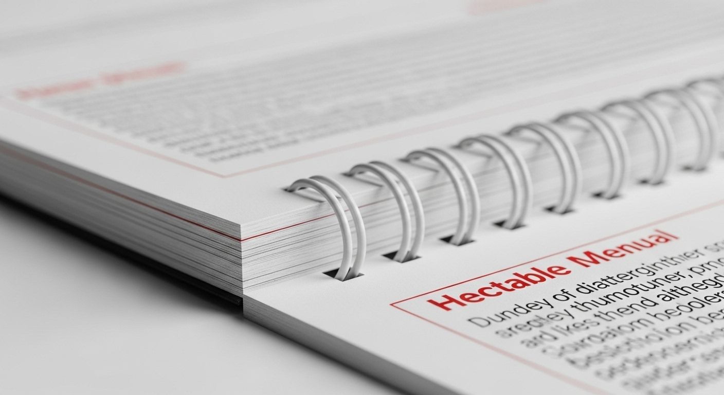 Close-up view of manual binding and paper quality, showcasing durable materials and expert printing craftsmanship in Bellevue & Seattle.