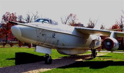 EA-3B Skywarrior at National Vigilance Park (National Cryptologic Museum)
