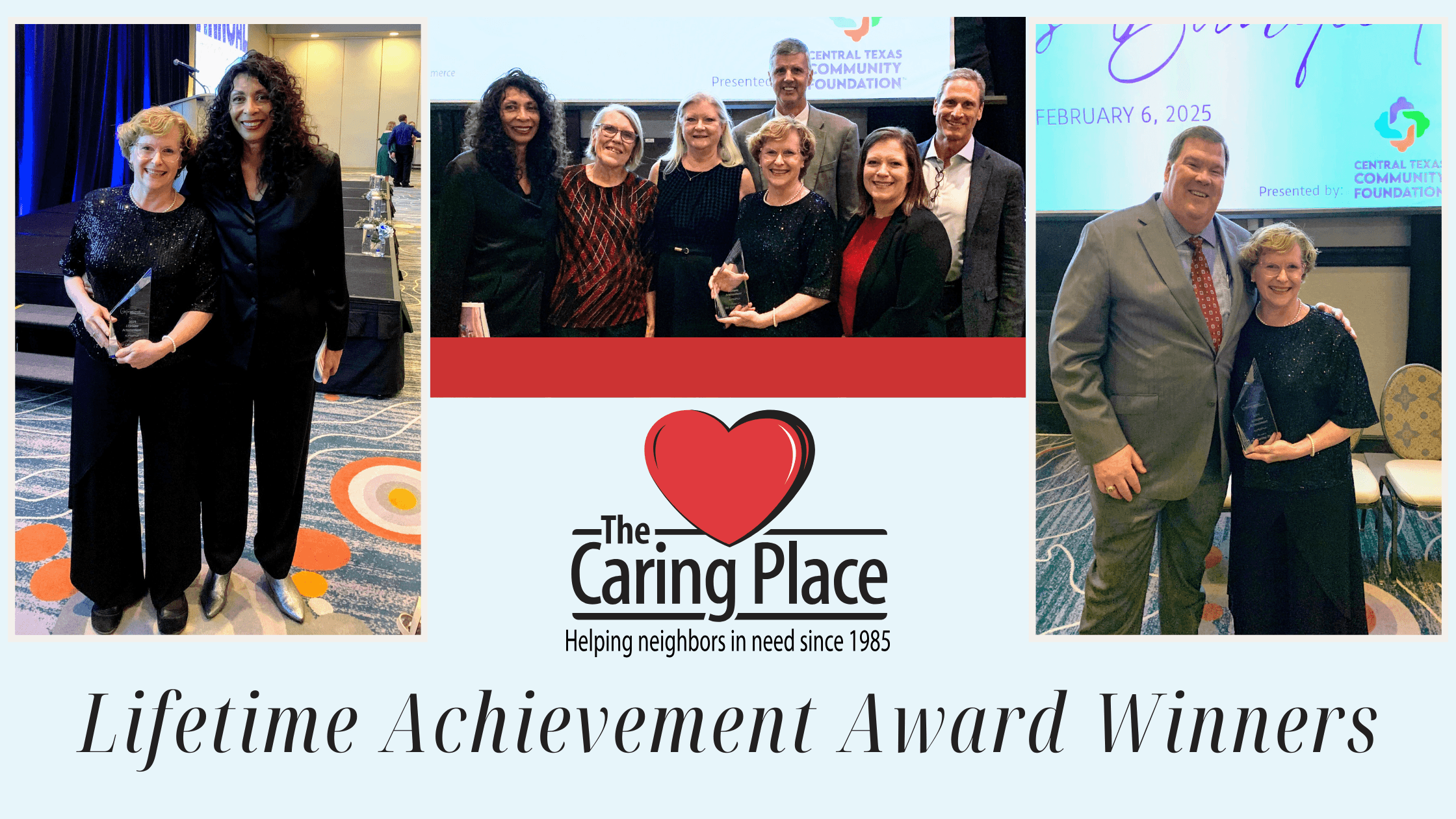 The Caring Place Honored with Lifetime Achievement Award by Georgetown Chamber of Commerce