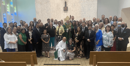 Deacons and men in formation for the Diocese of Palm Beach