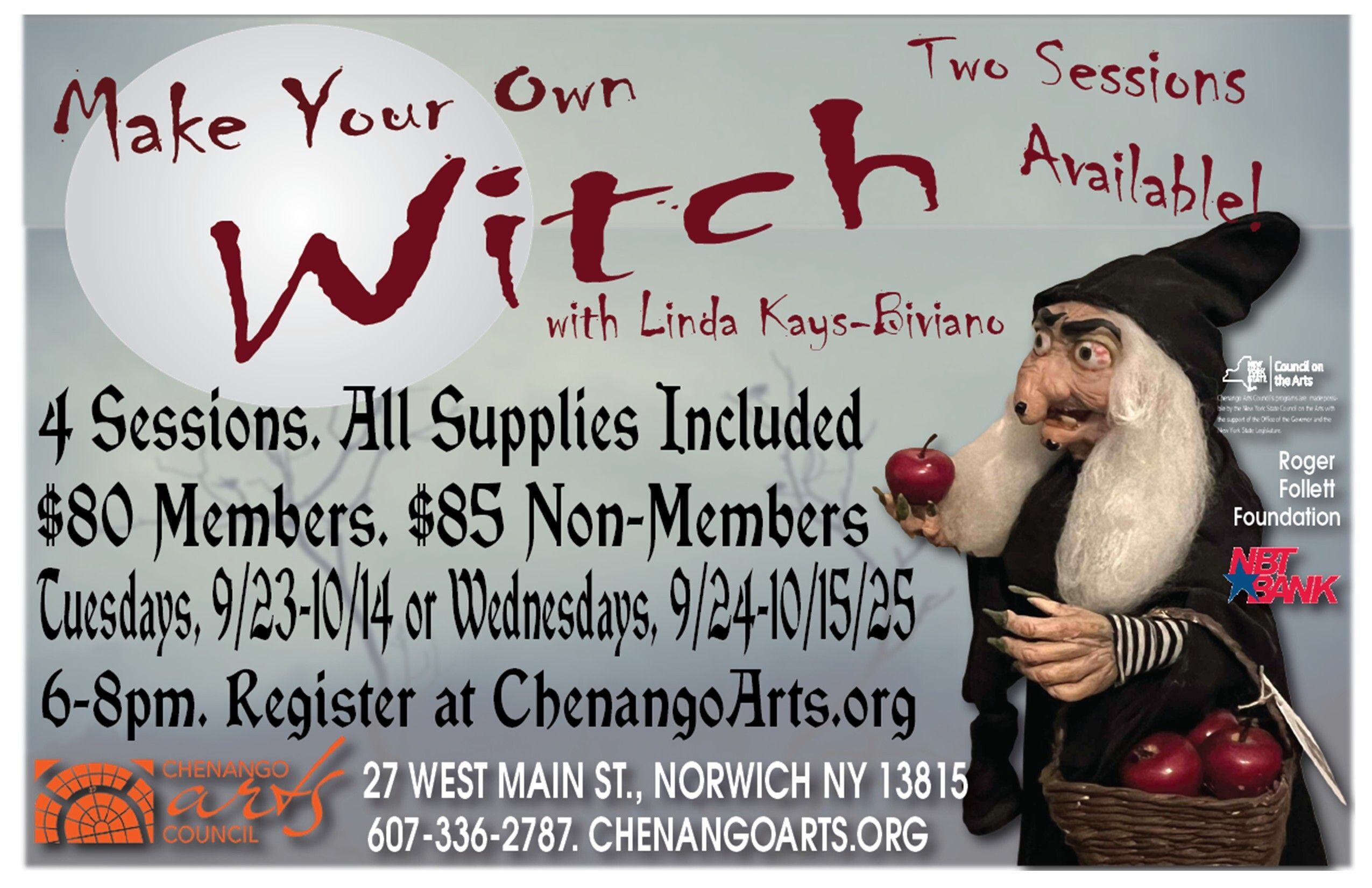Make Your Own Witch with Linda Kays-Bivianio