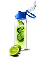 Fruit infuser water bottles