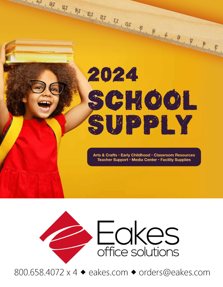 Eakes School Supply Catalog Cover