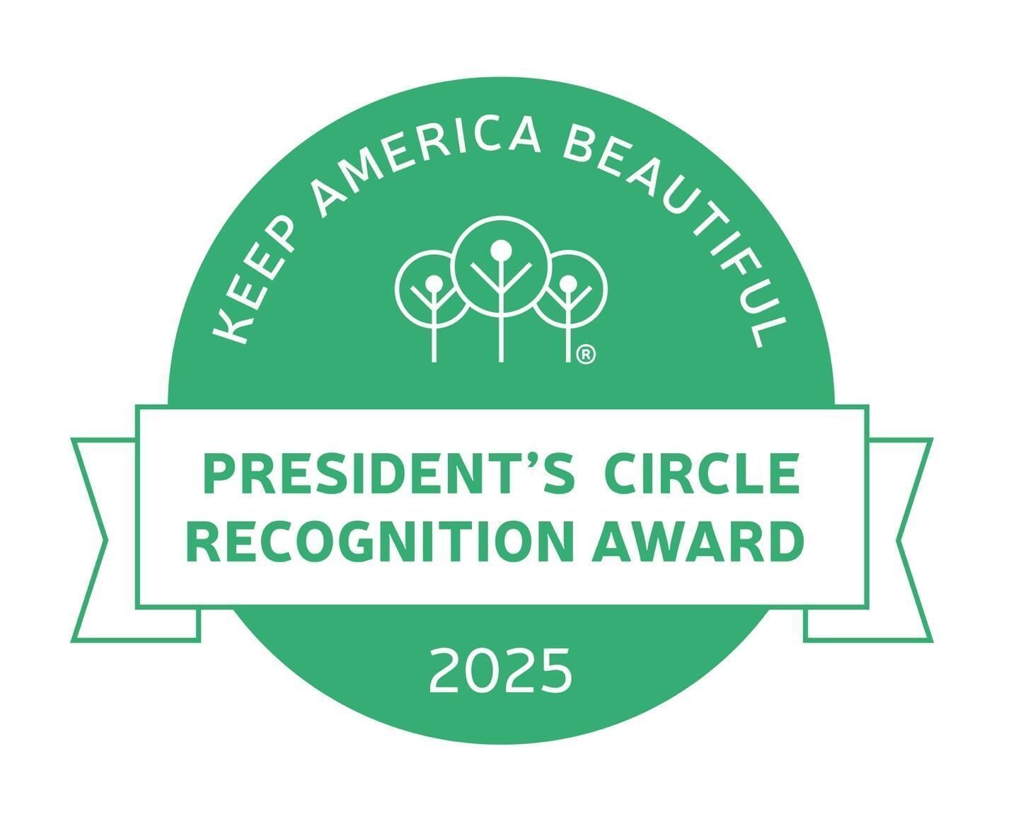 Presidents circle recognition award logo.