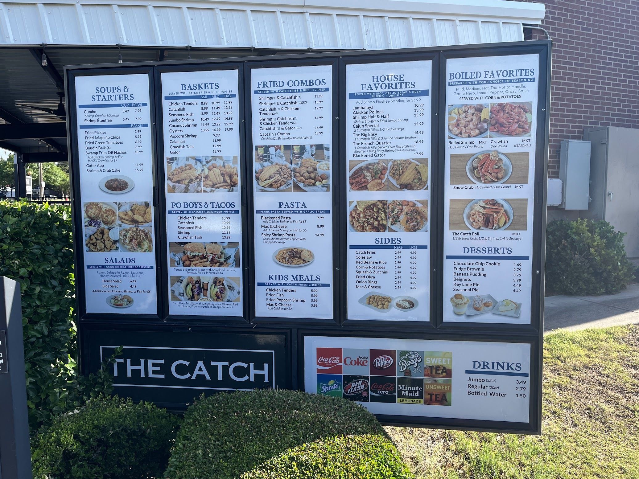 Menus Boards Lubbock, TX - Elite Sign & Design