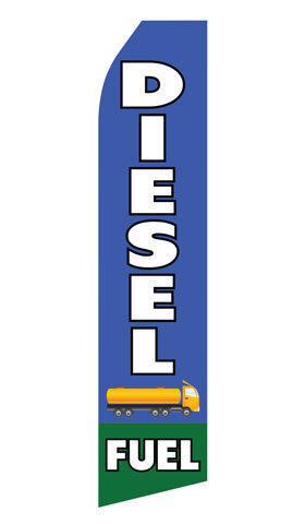 Diesel Fuel Econo Stock Flag