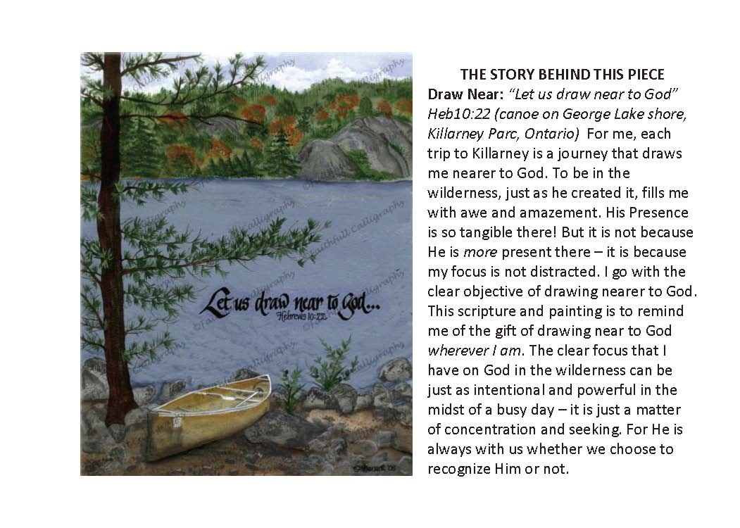 DRAW NEAR (Hebrews, Encouragement, Faithwalk, Grief/Loss)