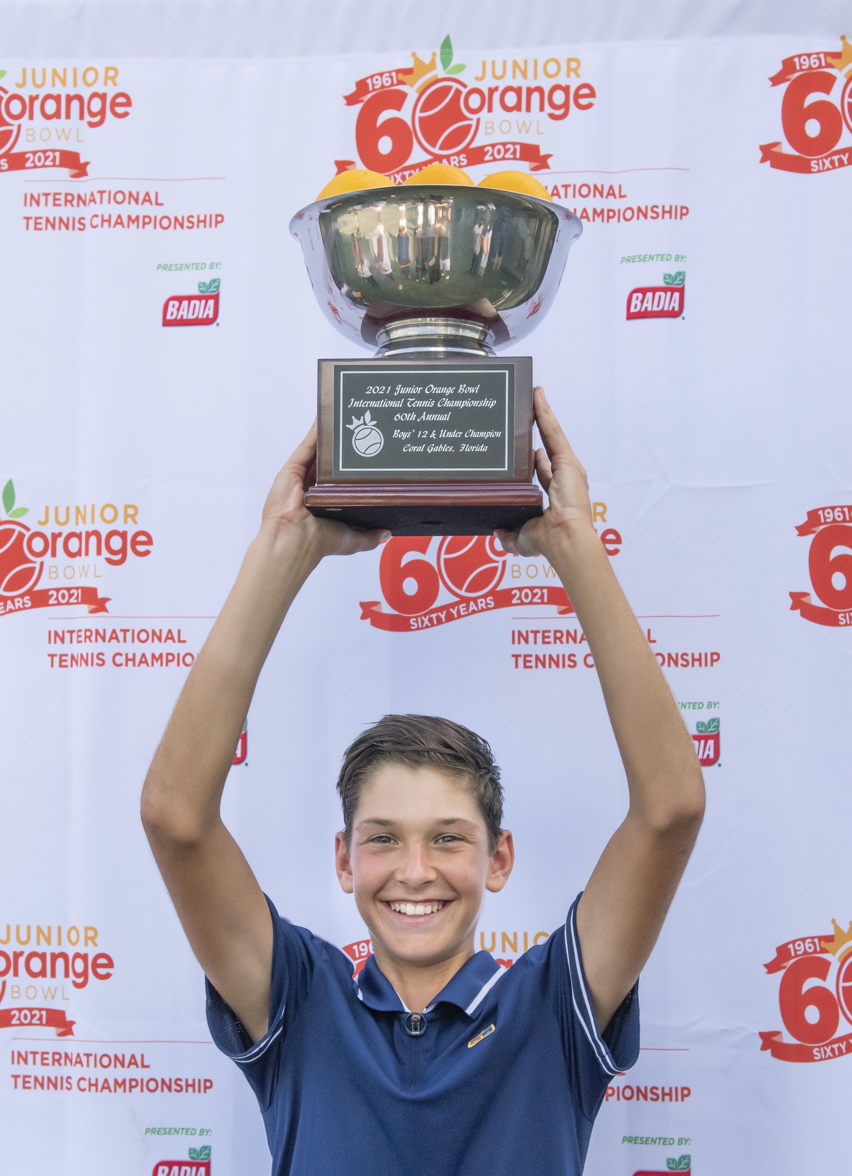 Svit Suljic is first Slovenian to win Junior Orange Bowl Boys' 12s title