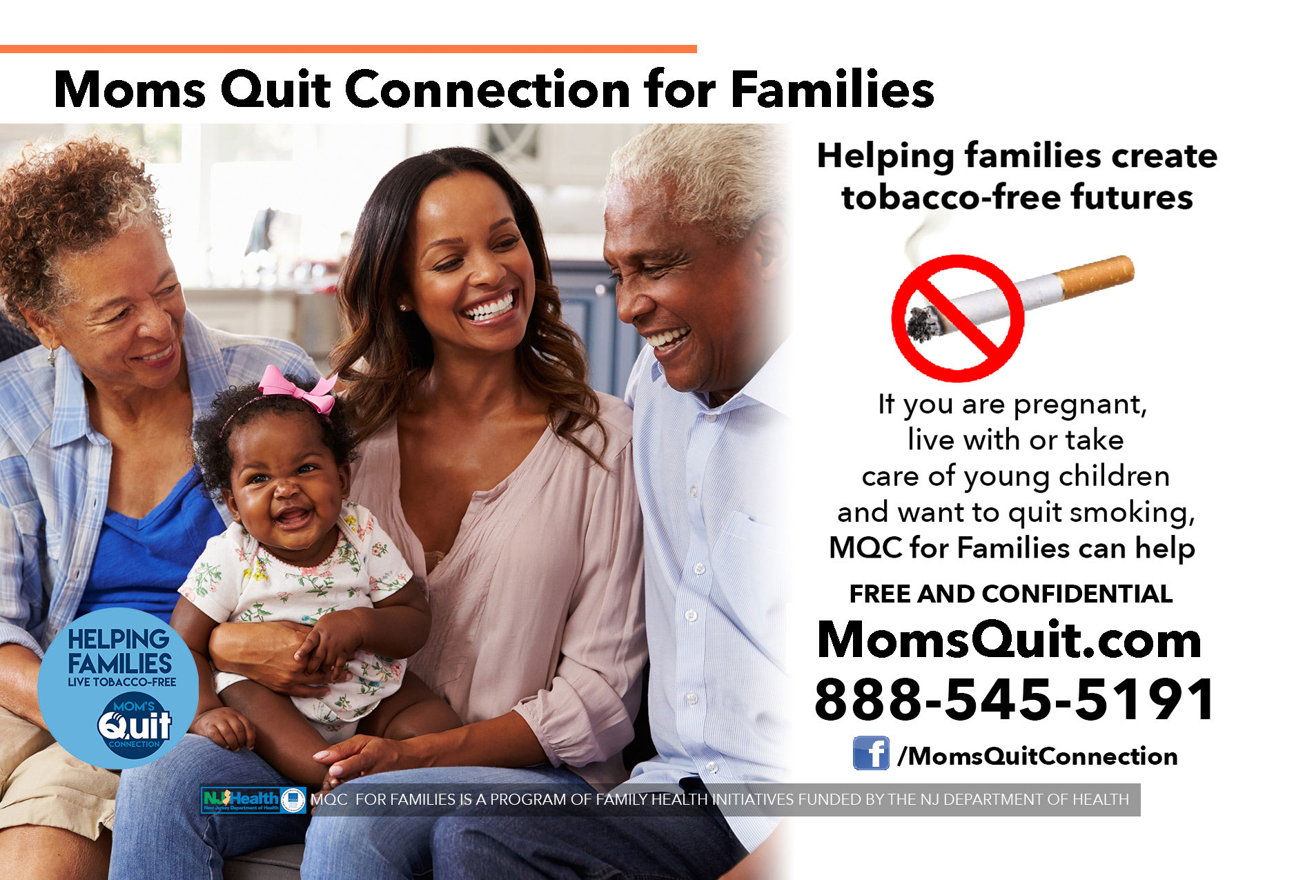 MQC for Families postcard