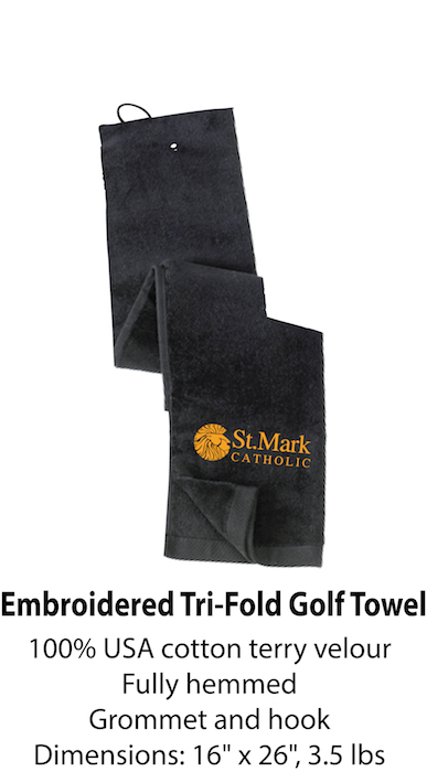 Embroidered - Golf Towel