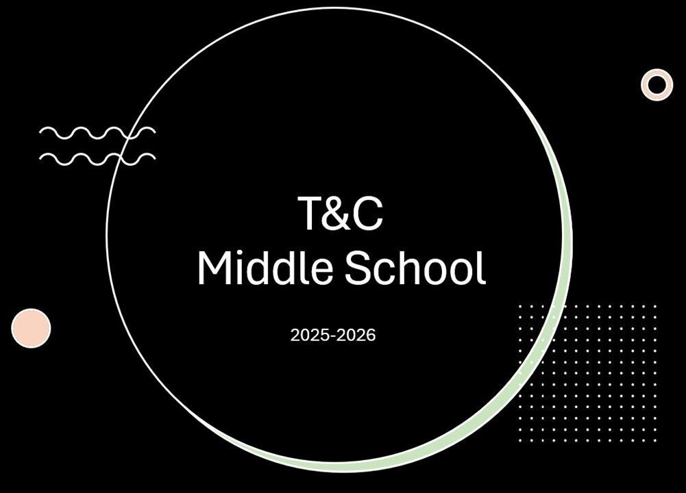 Middle School End of the Year Presentation