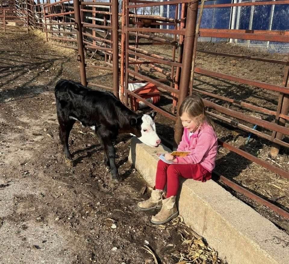 Kate, a Union County Kindergartener, Reads to Princess!