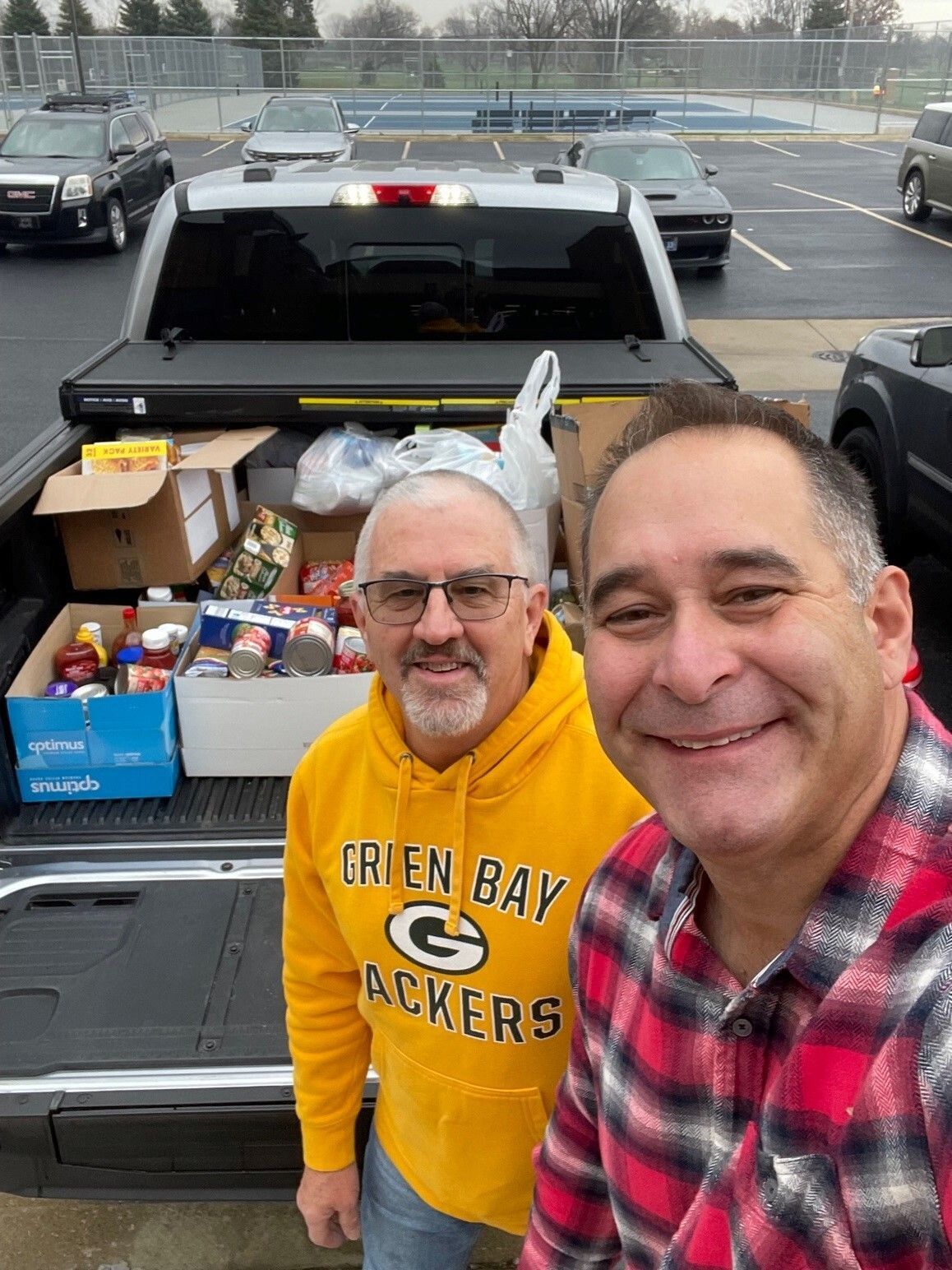 Lake Park High Schools Food Drive