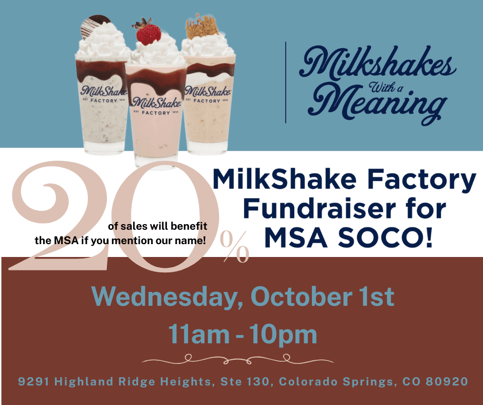 Fundraiser at Milk Shake Factory